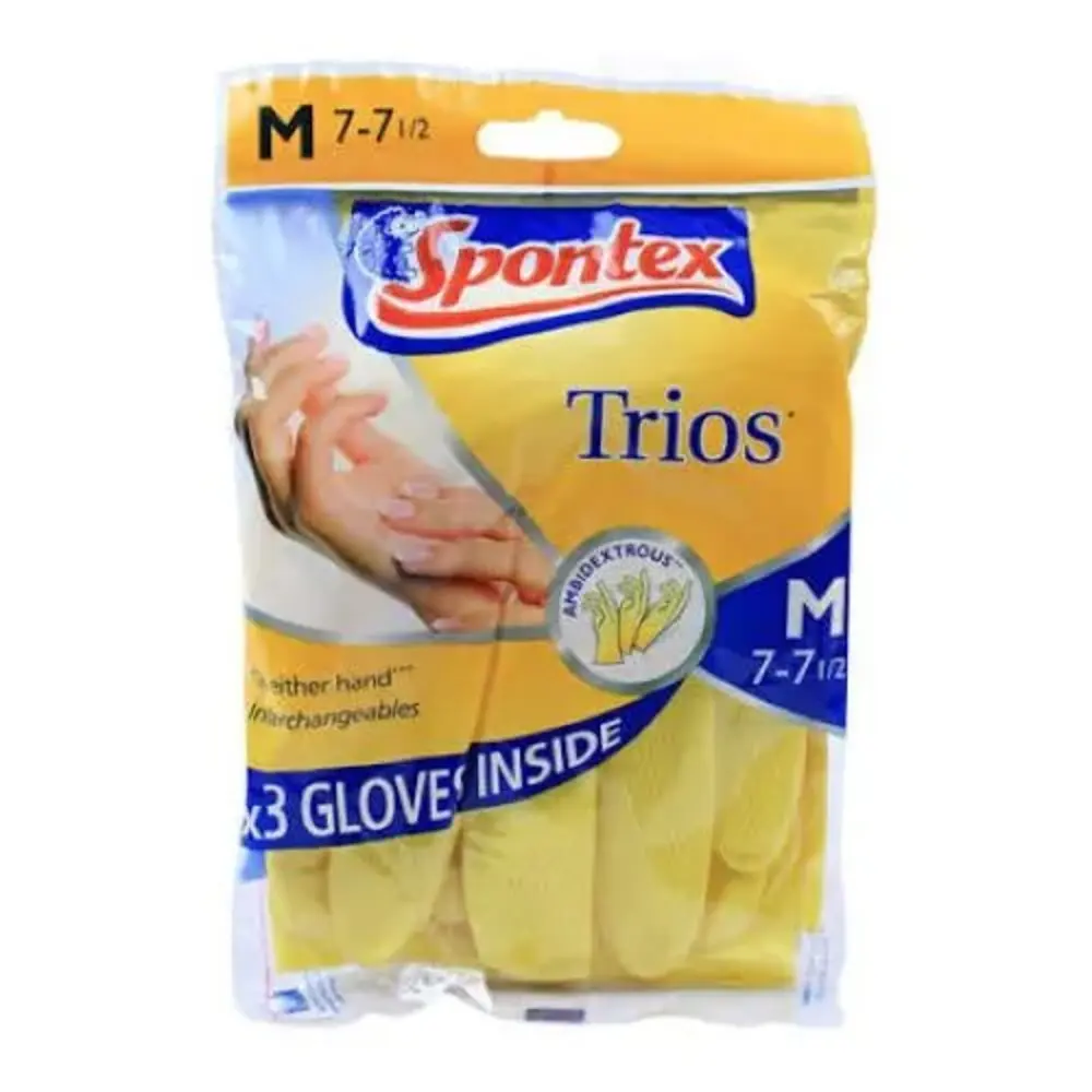 Spontex Trios Gloves Medium #544